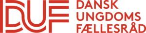 Logo af dansk ungdoms Fællesråd - DUF