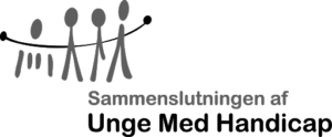 Logo af Sammenslutningen af Unge Med Handikap